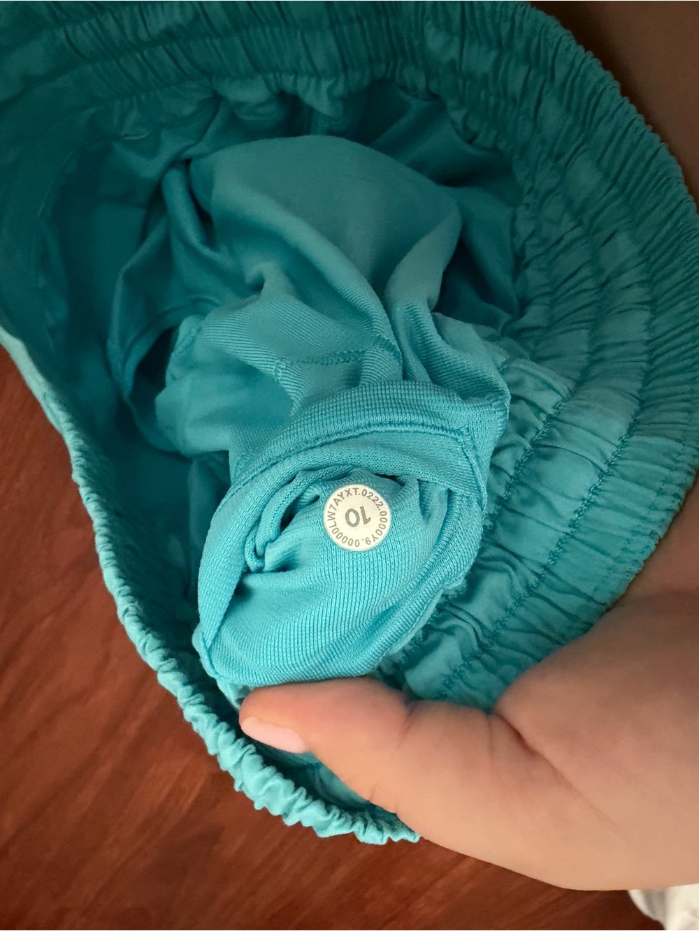 lululemon athletica aqua athletic running shorts - Picture 3 of 3